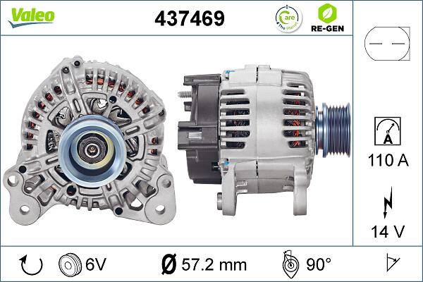 VALEO 437469 - Alternateur droxauto.com
