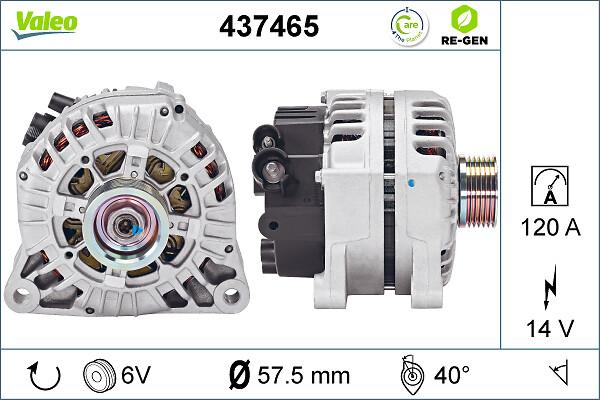 VALEO 437465 - Alternateur droxauto.com