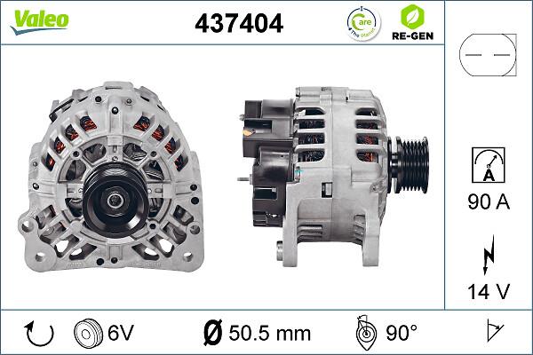 VALEO 437404 - Alternateur droxauto.com
