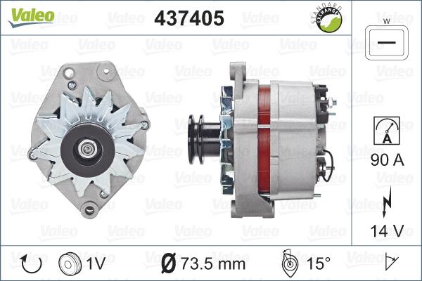 VALEO 437405 - Alternateur droxauto.com