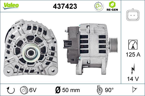 VALEO 437423 - Alternateur droxauto.com