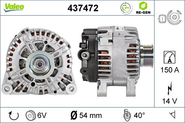 VALEO 437472 - Alternateur droxauto.com