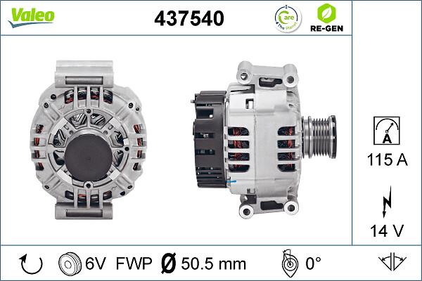 VALEO 437540 - Alternateur droxauto.com