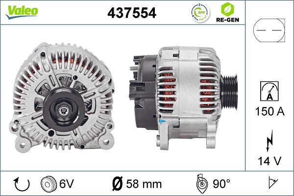 VALEO 437554 - Alternateur droxauto.com
