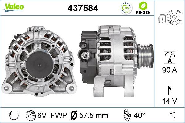 VALEO 437584 - Alternateur droxauto.com