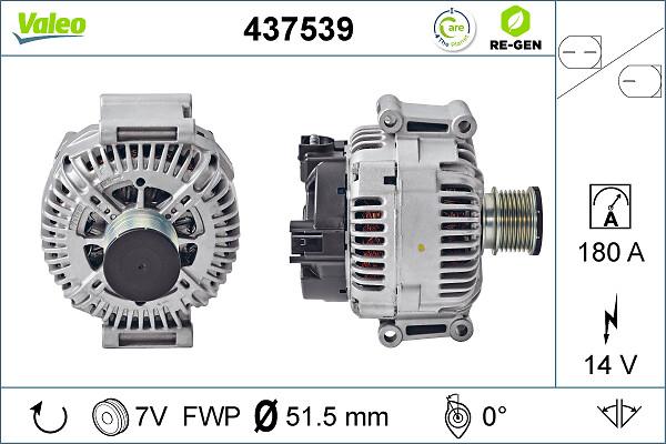 VALEO 437539 - Alternateur droxauto.com