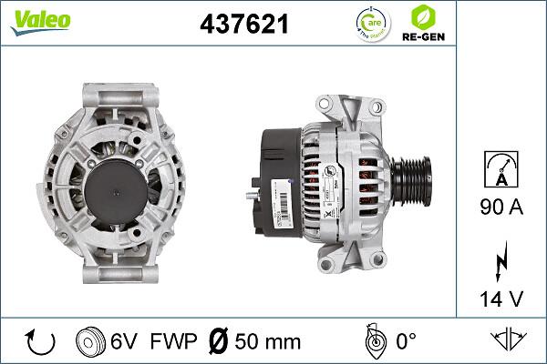 VALEO 437621 - Alternateur droxauto.com
