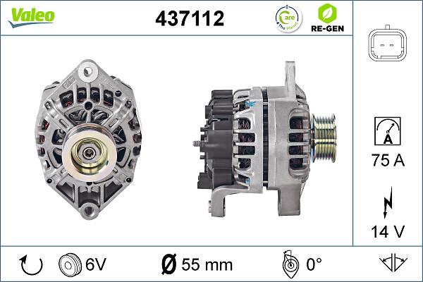 VALEO 437112 - Alternateur droxauto.com