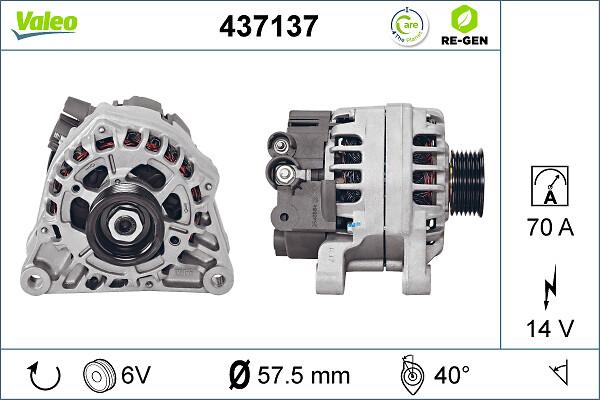 VALEO 437137 - Alternateur droxauto.com