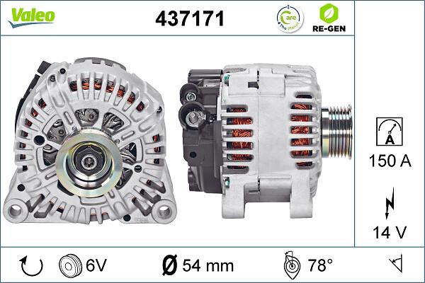 VALEO 437171 - Alternateur droxauto.com