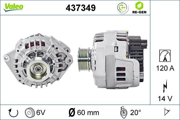 VALEO 437349 - Alternateur droxauto.com