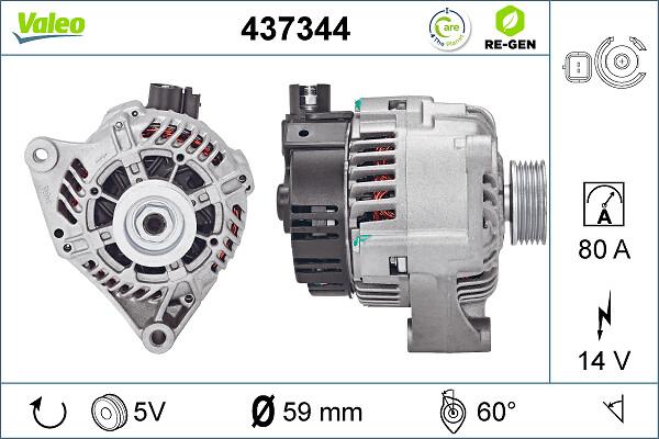 VALEO 437344 - Alternateur droxauto.com