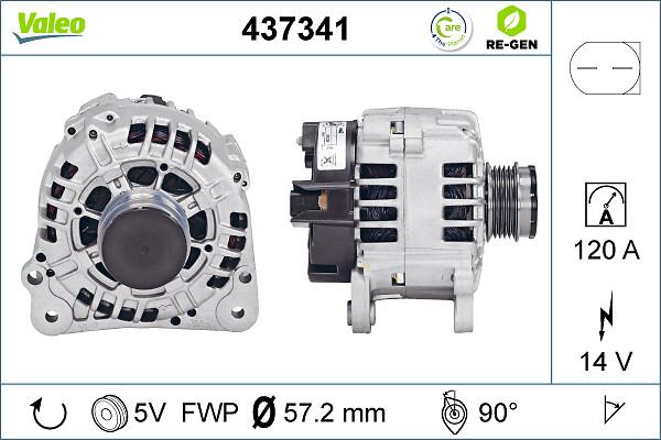 VALEO 437341 - Alternateur droxauto.com