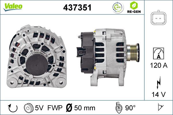 VALEO 437351 - Alternateur droxauto.com