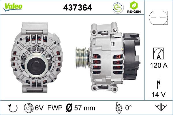 VALEO 437364 - Alternateur droxauto.com