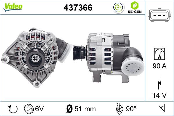 VALEO 437366 - Alternateur droxauto.com