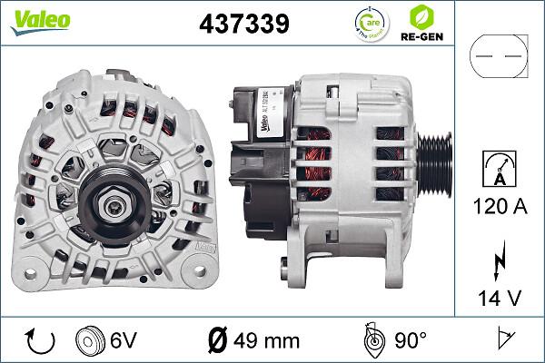 VALEO 437339 - Alternateur droxauto.com