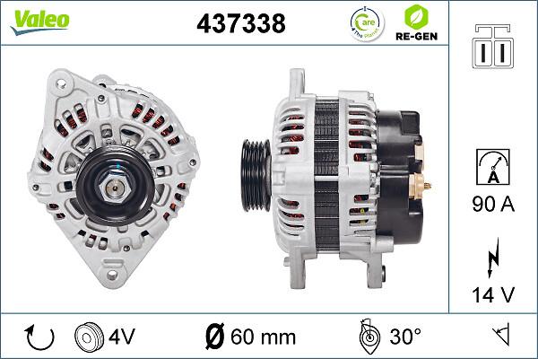 VALEO 437338 - Alternateur droxauto.com