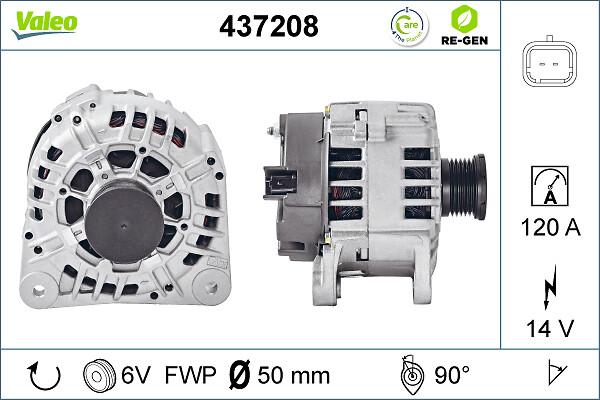 VALEO 437208 - Alternateur droxauto.com
