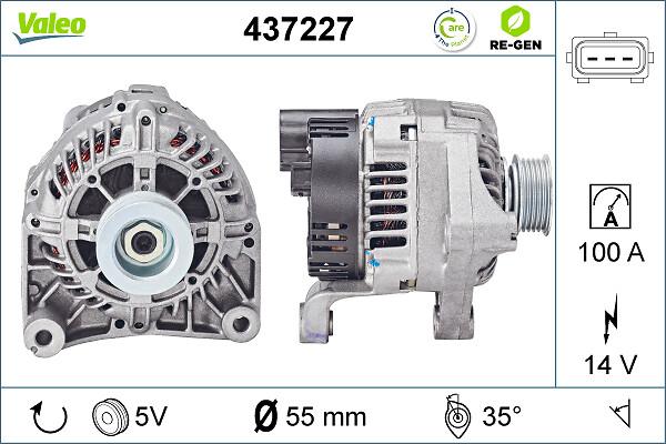 VALEO 437227 - Alternateur droxauto.com