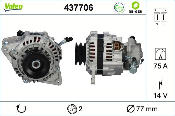 VALEO 437706 - Alternateur droxauto.com