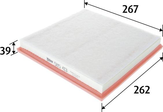 VALEO 585413 - Filtre à air droxauto.com