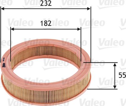 VALEO 585632 - Filtre à air droxauto.com