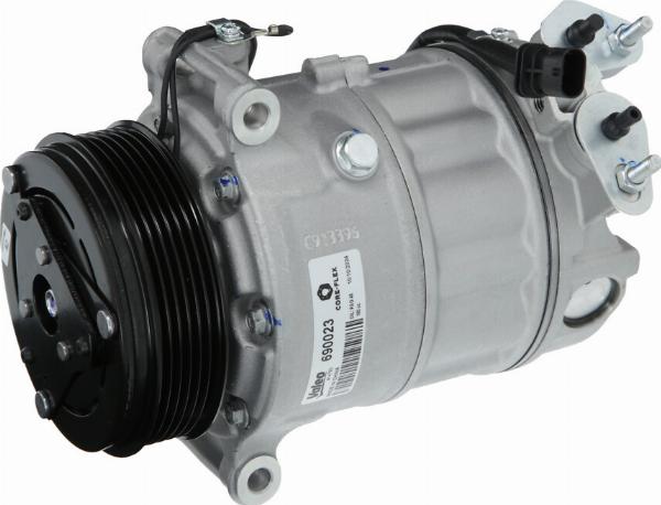 VALEO 690023 - Compresseur, climatisation droxauto.com