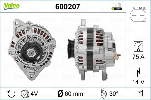 VALEO 600207 - Alternateur droxauto.com