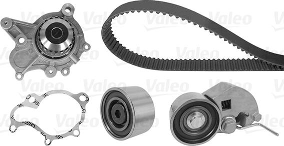 VALEO 614590 - Pompe à eau + kit de courroie de distribution droxauto.com