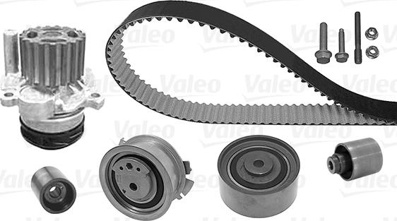 VALEO 614565 - Pompe à eau + kit de courroie de distribution droxauto.com