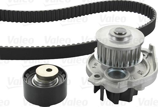 VALEO 614568 - Pompe à eau + kit de courroie de distribution droxauto.com