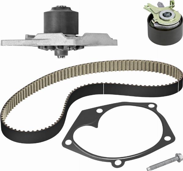 VALEO 614506 - Pompe à eau + kit de courroie de distribution droxauto.com