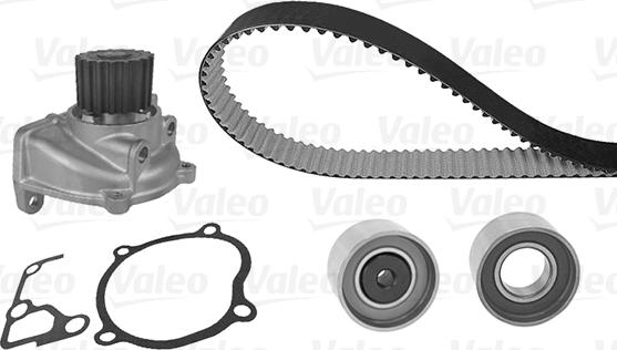 VALEO 614668 - Pompe à eau + kit de courroie de distribution droxauto.com