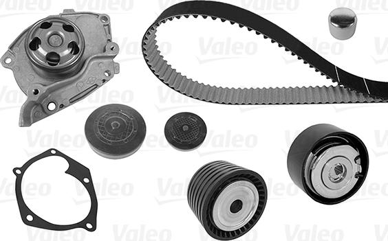 VALEO 614602 - Pompe à eau + kit de courroie de distribution droxauto.com