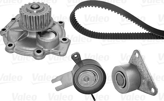 VALEO 614686 - Pompe à eau + kit de courroie de distribution droxauto.com