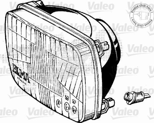 VALEO 063073 - Projecteur principal droxauto.com