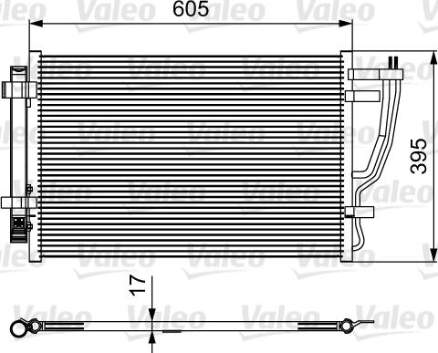 VALEO 814493 - Condensateur, climatisation droxauto.com
