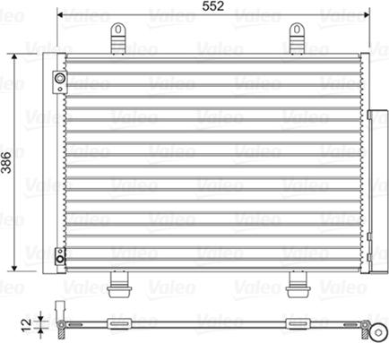 VALEO 814418 - Condensateur, climatisation droxauto.com
