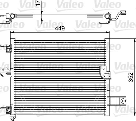 VALEO 814422 - Condensateur, climatisation droxauto.com