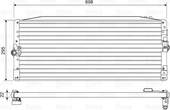 VALEO 814473 - Condensateur, climatisation droxauto.com