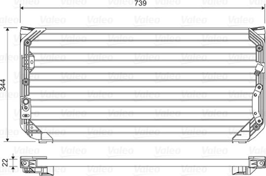 VALEO 814045 - Condensateur, climatisation droxauto.com