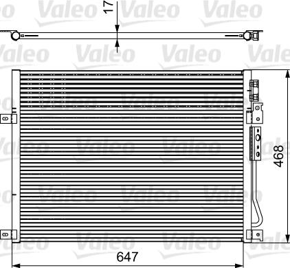 VALEO 814086 - Condensateur, climatisation droxauto.com