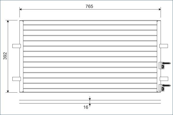 VALEO 814087 - Condensateur, climatisation droxauto.com