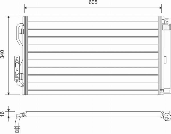VALEO 814191 - Condensateur, climatisation droxauto.com