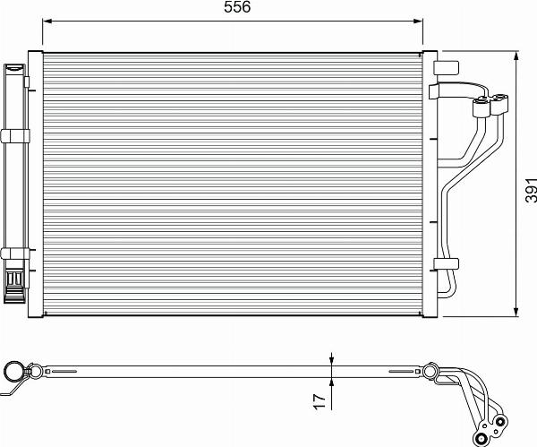 VALEO 814394 - Condensateur, climatisation droxauto.com