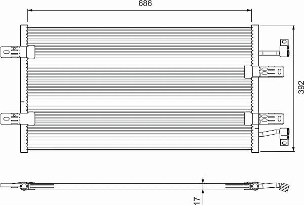 VALEO 814398 - Condensateur, climatisation droxauto.com