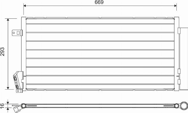 VALEO 814377 - Condensateur, climatisation droxauto.com