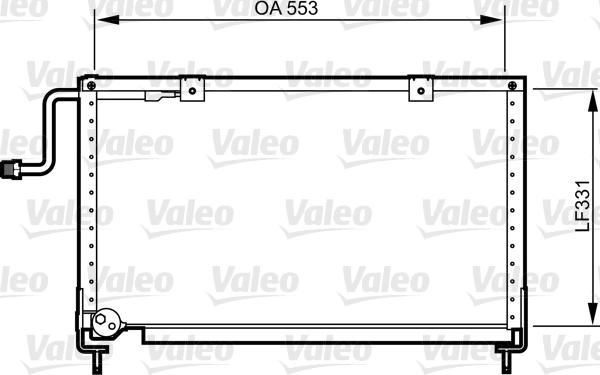 VALEO 814274 - Condensateur, climatisation droxauto.com