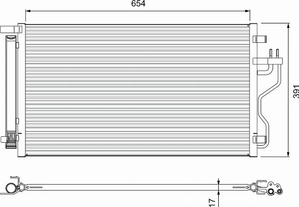 VALEO 815215 - Condensateur, climatisation droxauto.com